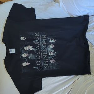 Godsmack & Shinedown 2018 concert shirt authentic